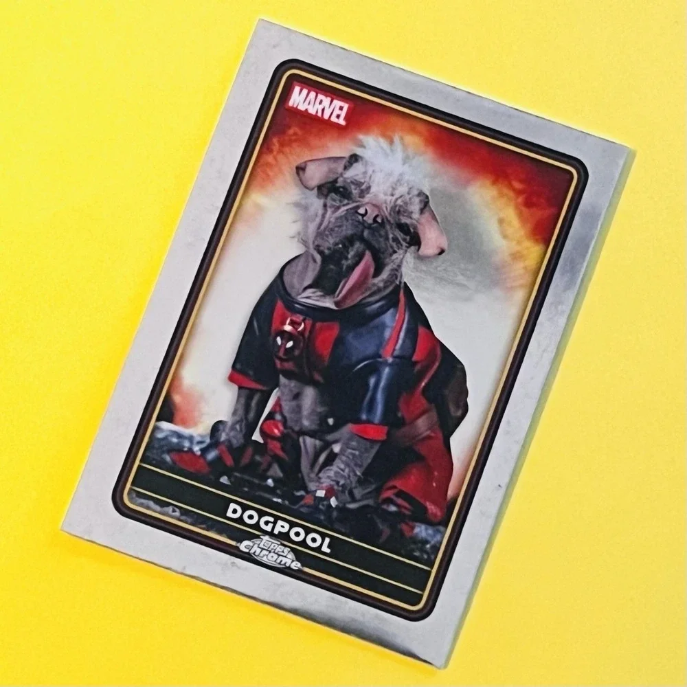 2025 Topps‎ Chrome Deadpool & Wolverine #20 Dogpool Base Marvel